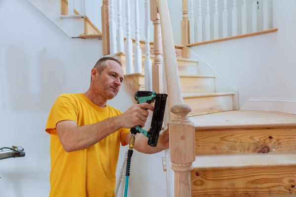 Stairs Railing Installation