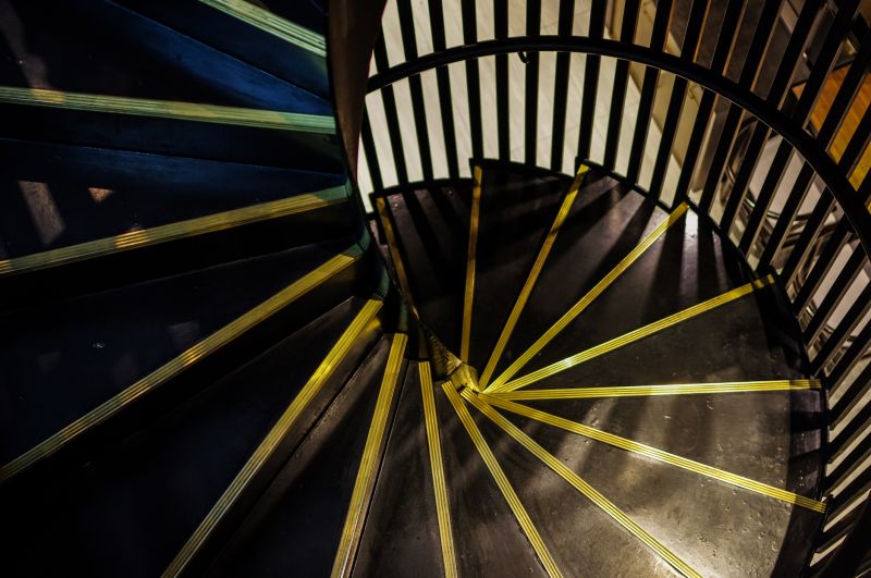 Curved Staircase Installation in Conroe, TX