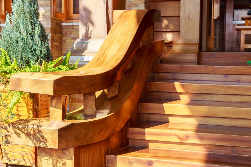 Curved Staircase Installation in Kansas City, KS