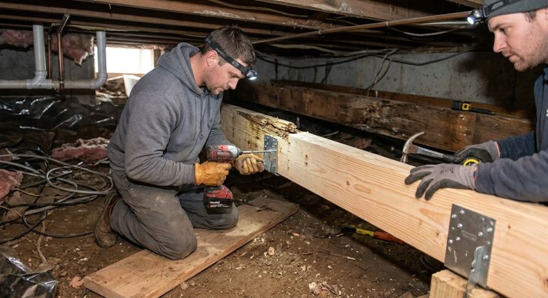 Floor Framing Replacement in Wilmington, NC
