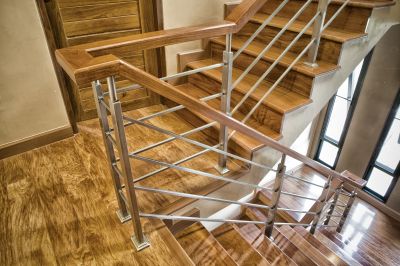 Wood Handrail Repair in Olathe, KS