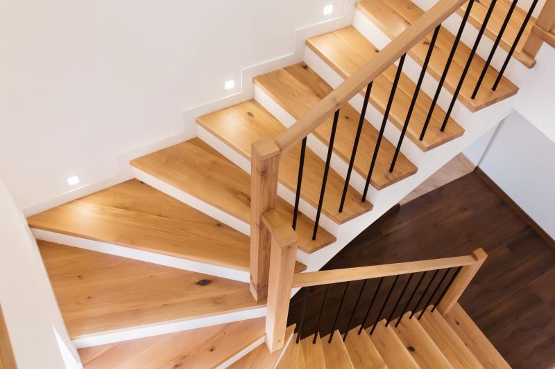 Wood Stair Railing Repair in Olathe, KS