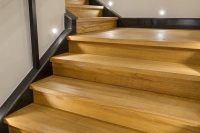 Refined Wooden Staircase