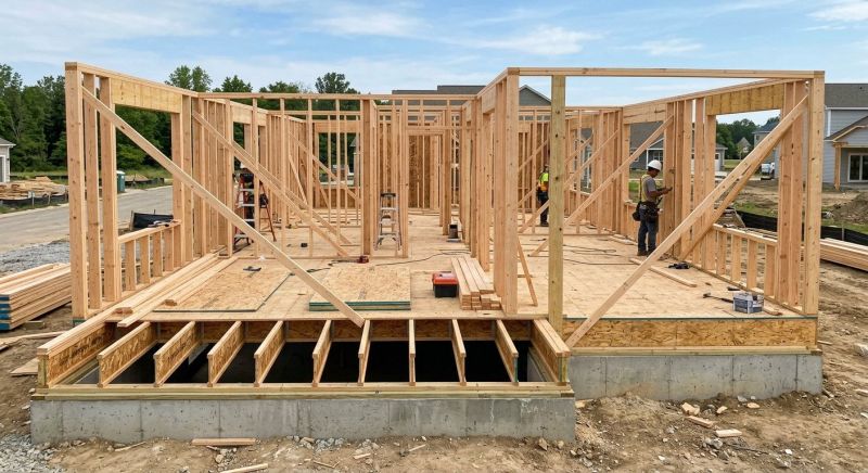 Wood Structural Framing in Wilmington, NC