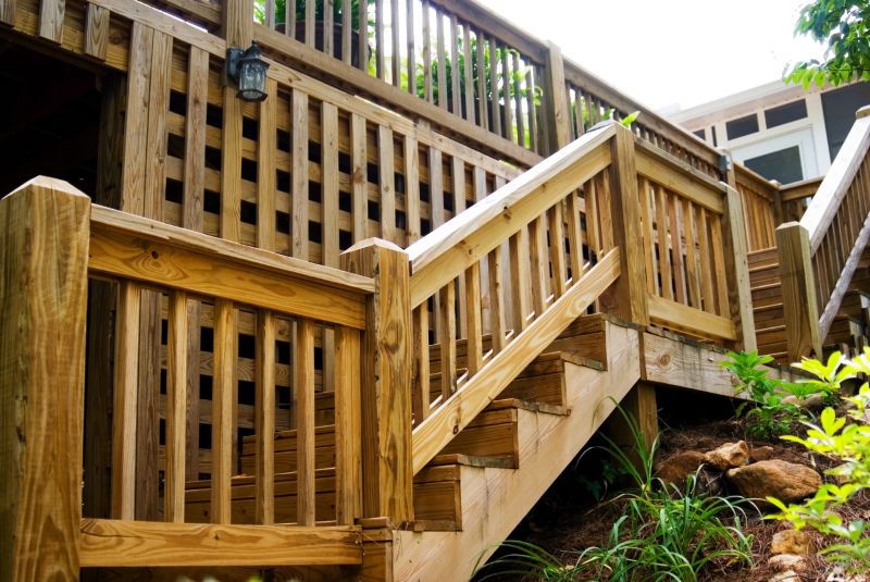 Wooden Steps Installation in Kansas City, KS